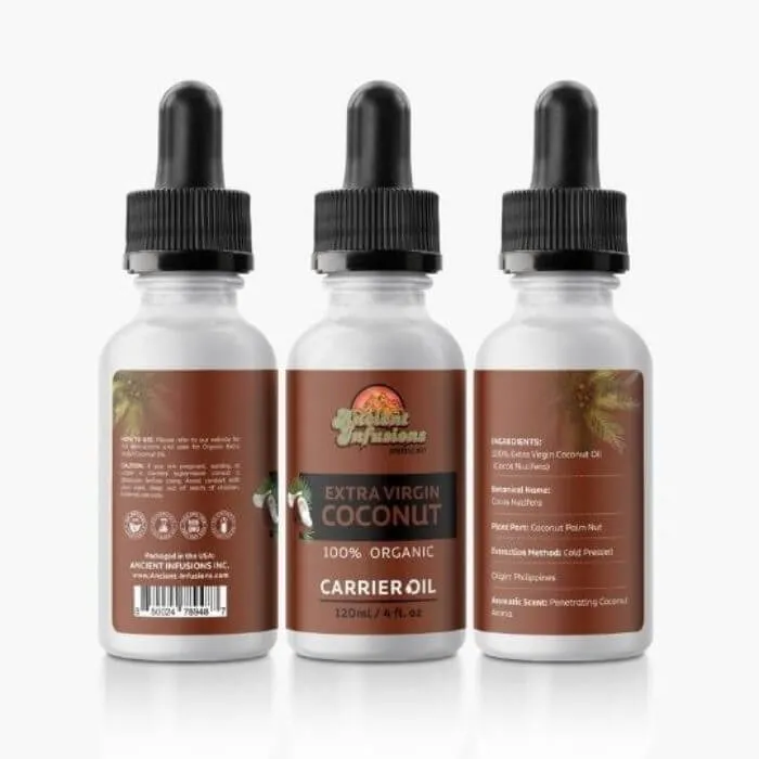 100% Pure Organic Extra Virgin Coconut Oil | Cold-Pressed & Unrefined | Skin, Hair & Cooking