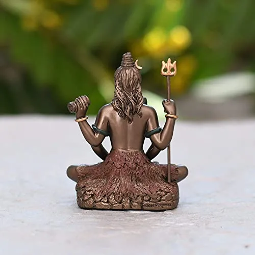 3.4 Inch Lord Shiva Idol (110g) for Gift Home Decor Pooja Showpiece