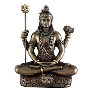 3.4 Inch Lord Shiva Idol (110g) for Gift Home Decor Pooja Showpiece
