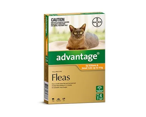 ADVANTAGE SMALL CAT UP TO 4KG