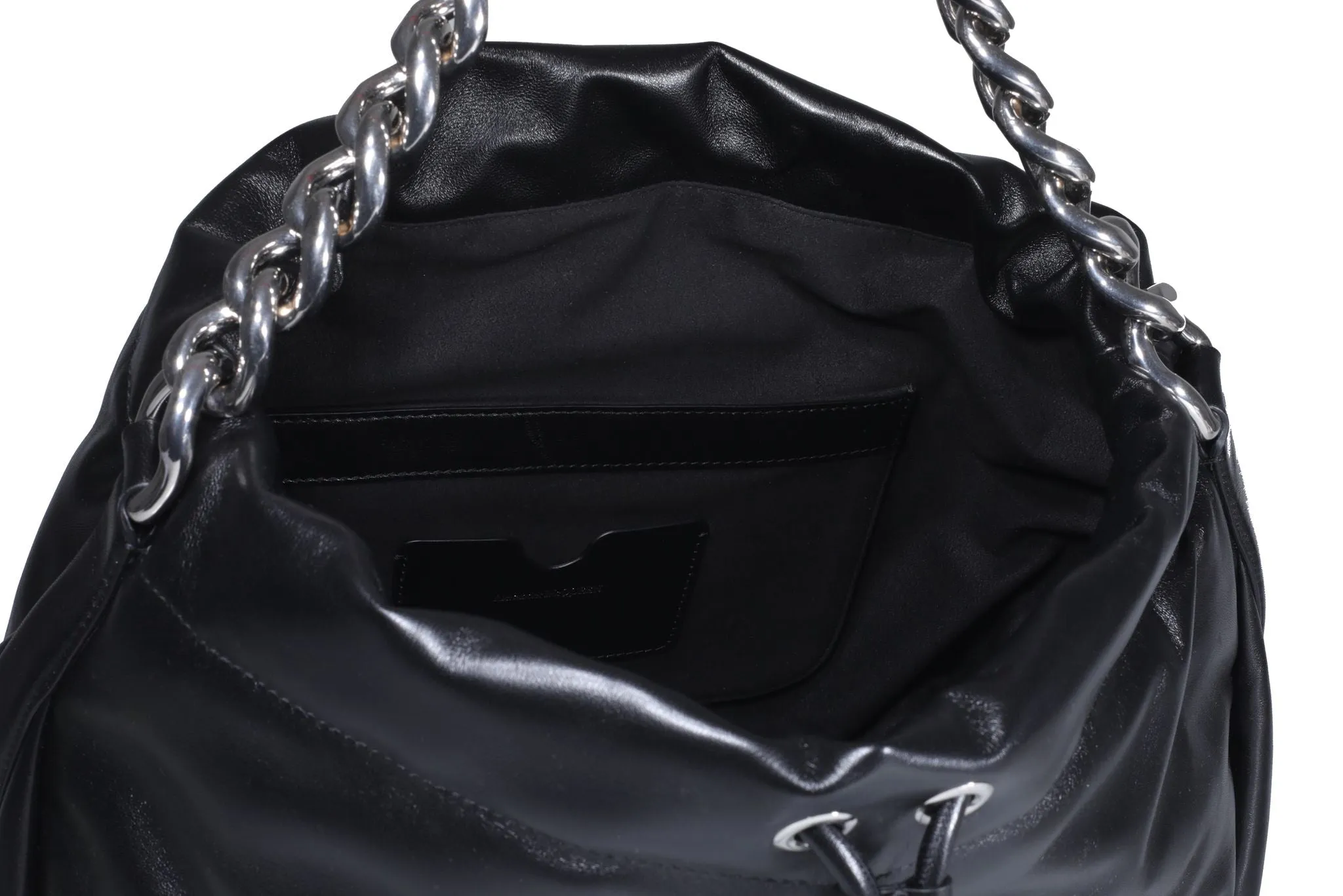 Alexander McQueen Logo Detailed Drawstring Shoulder Bag