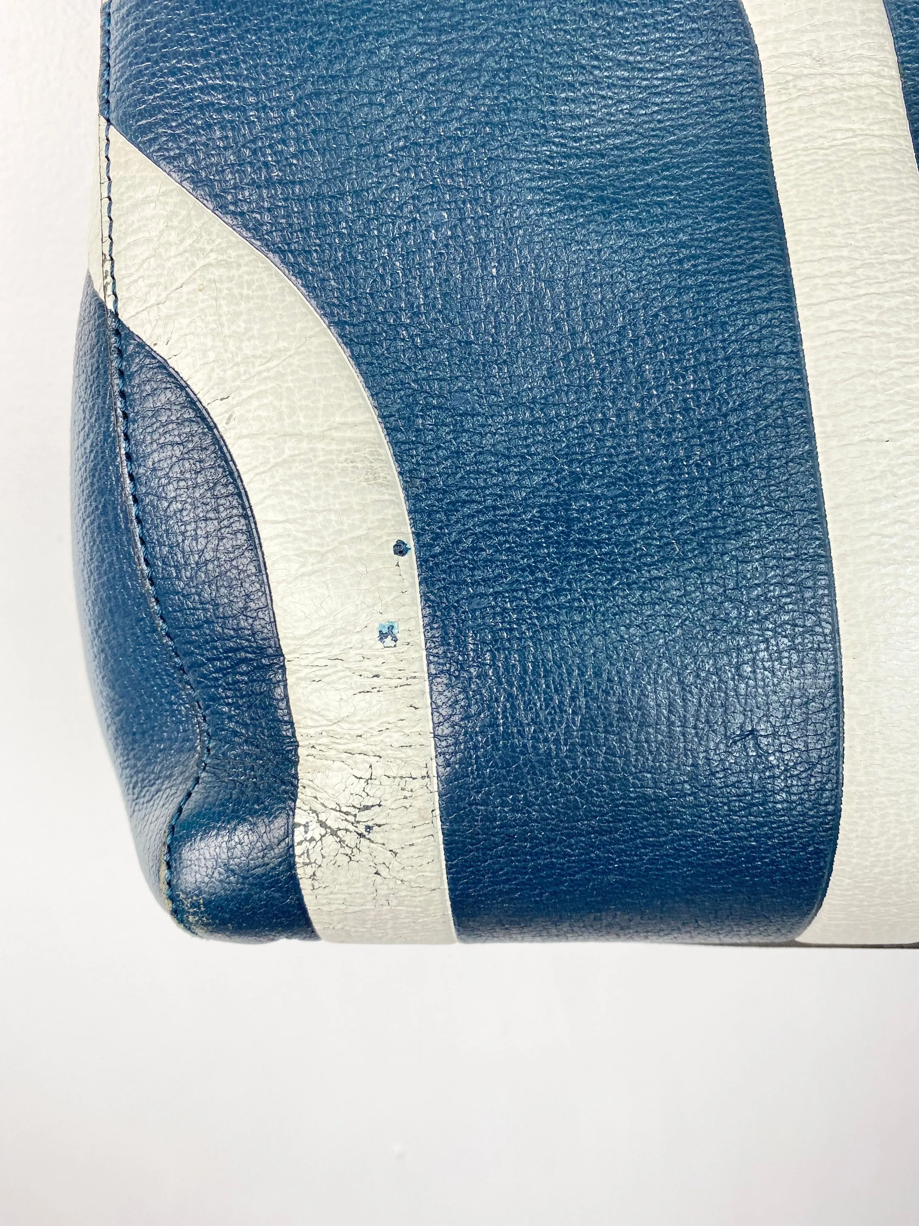 Anya Hindmarch Blue Leather Highway Bag