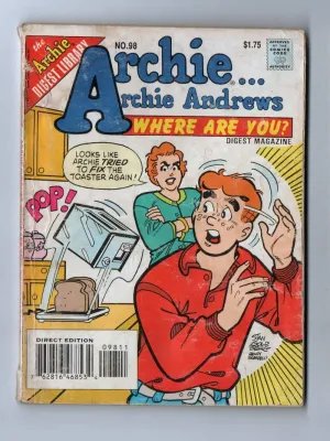Archie Archie Andrews, Where Are You? Digest Magazine #98