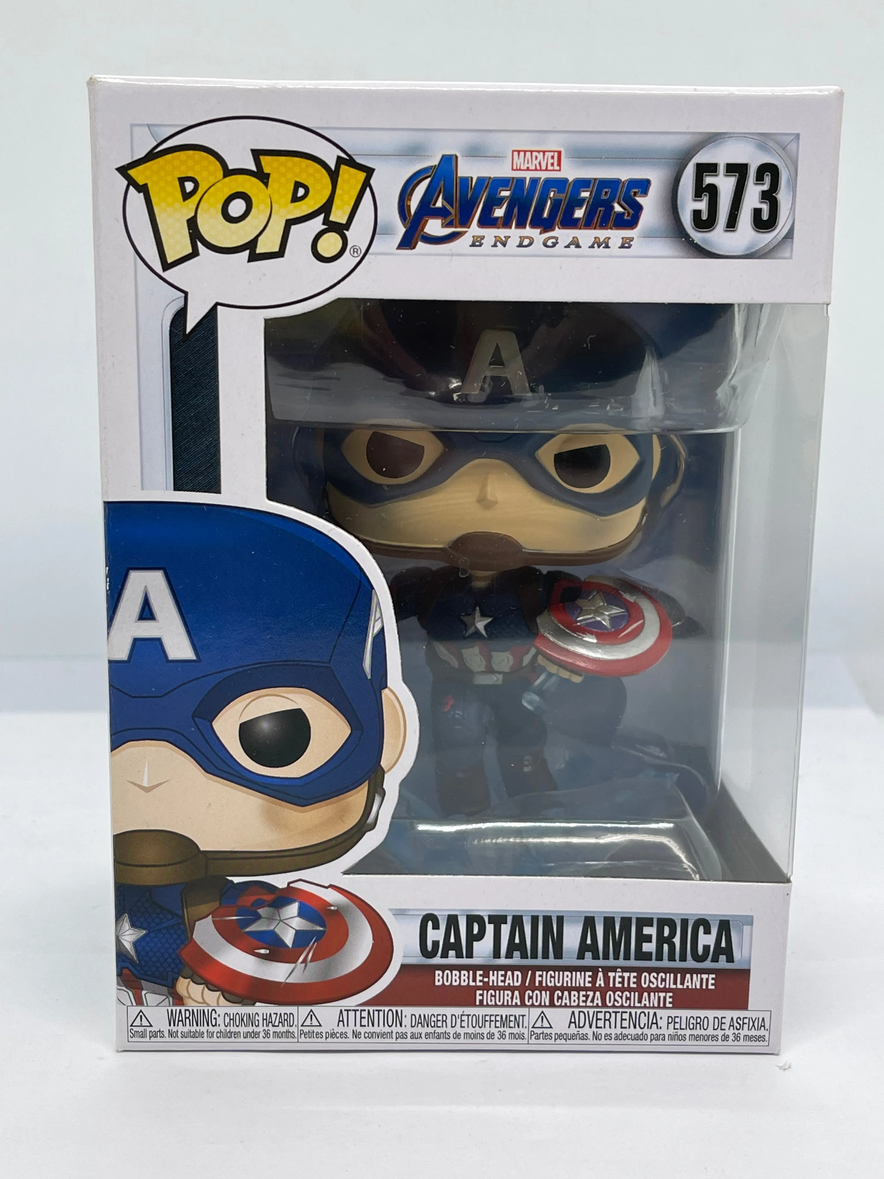 Avengers 4: Endgame - Captain America with Mjolnir Pop! Vinyl
