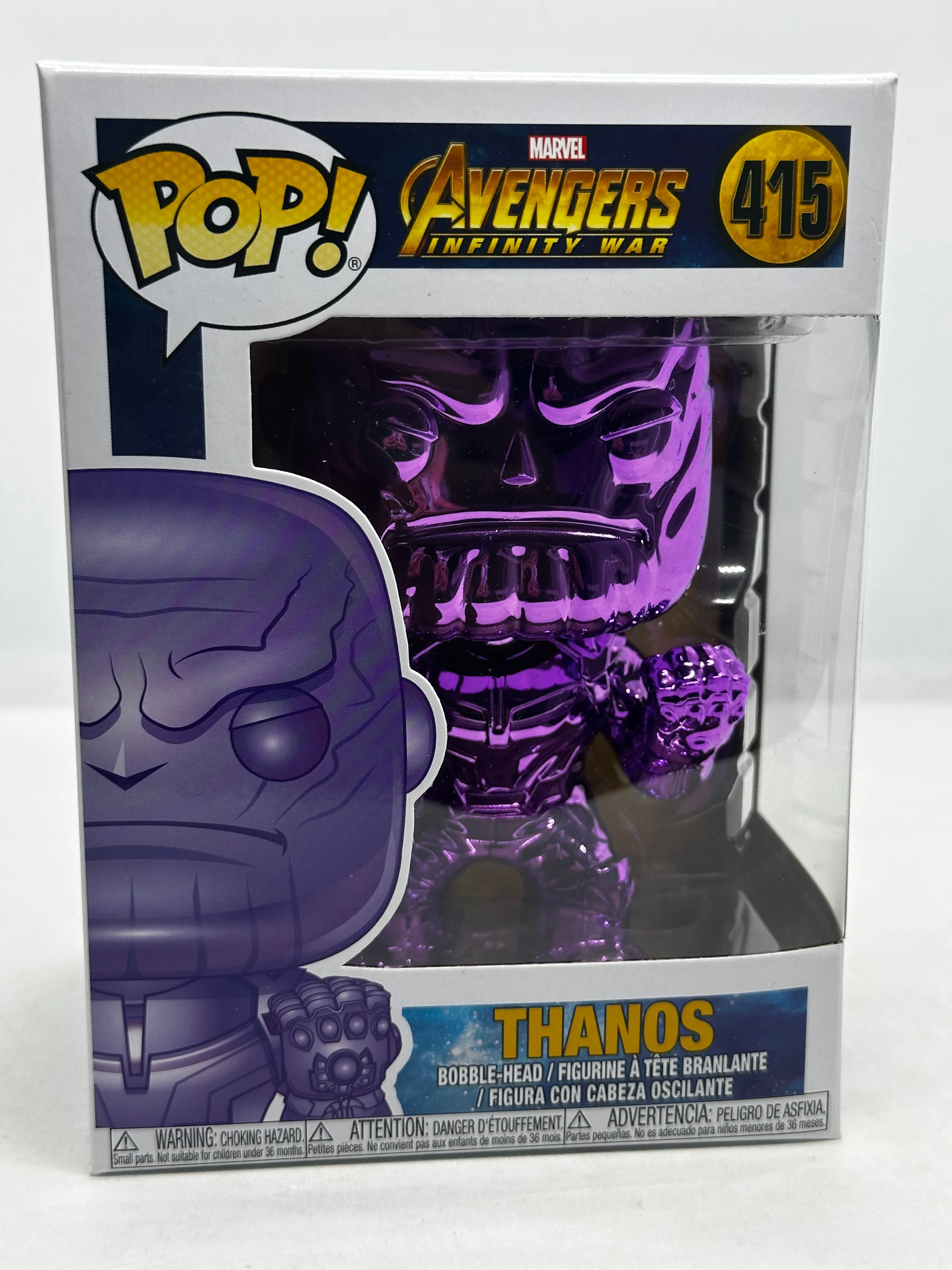 Avengers: Infinity War - Chrome Thanos Infinity Stone Pop! Vinyl Bundle (Set of 6)
