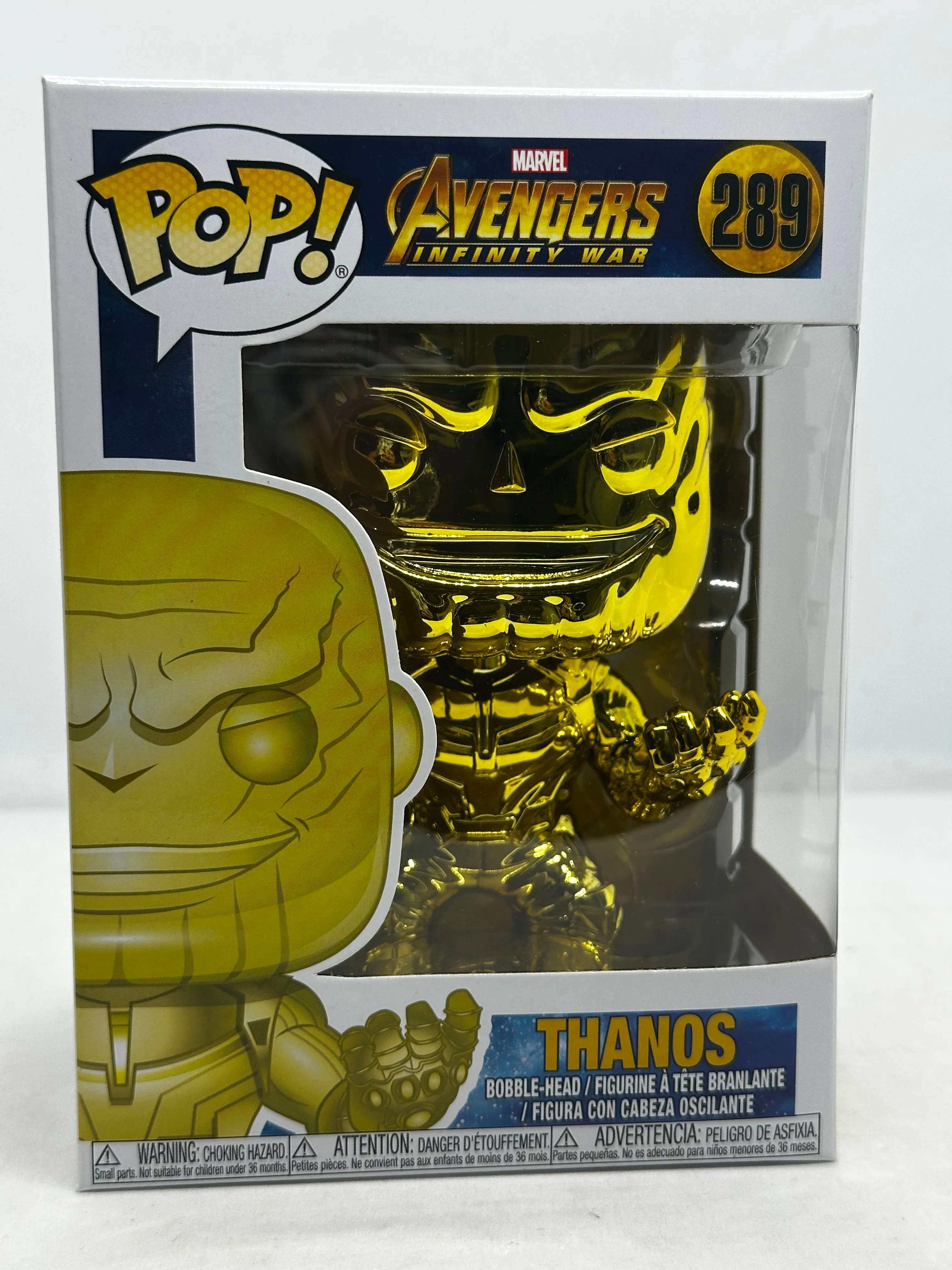 Avengers: Infinity War - Chrome Thanos Infinity Stone Pop! Vinyl Bundle (Set of 6)