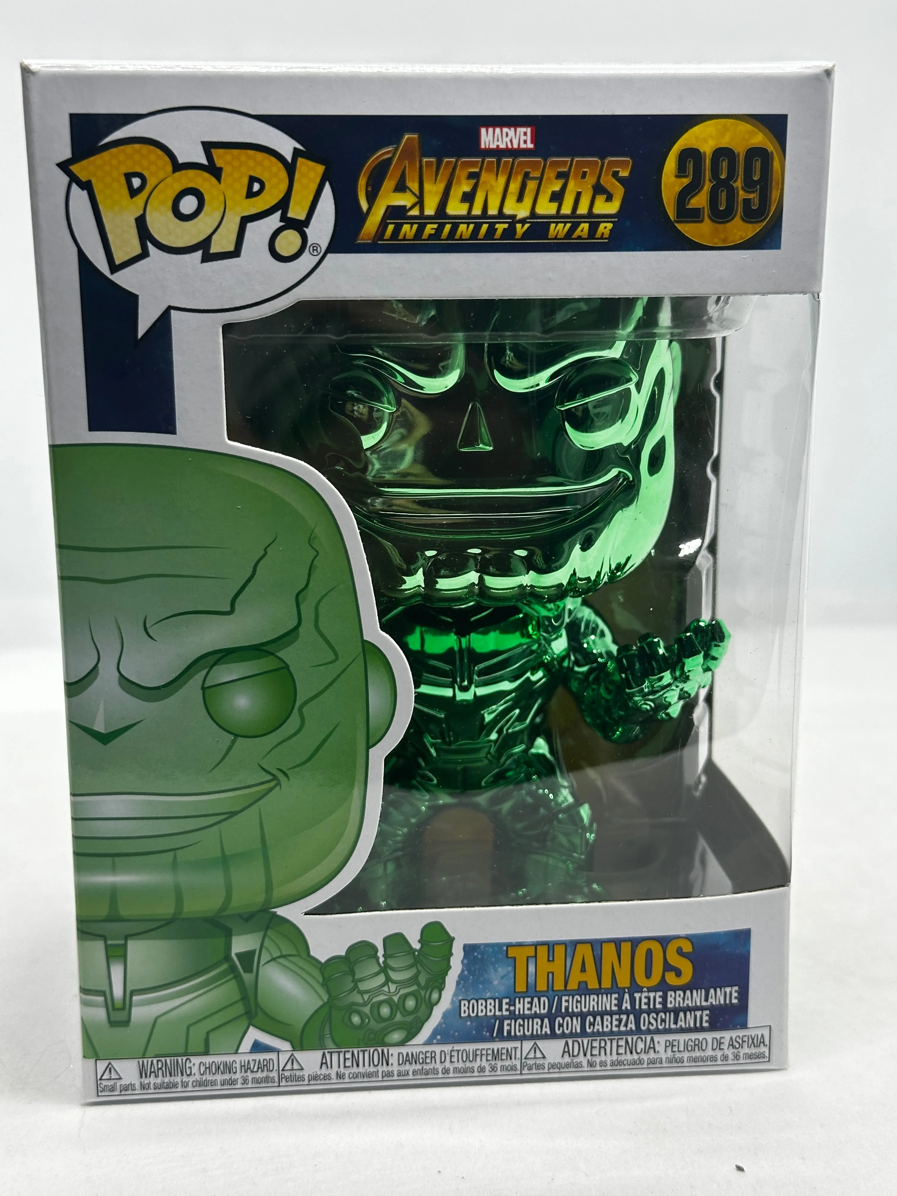 Avengers: Infinity War - Chrome Thanos Infinity Stone Pop! Vinyl Bundle (Set of 6)