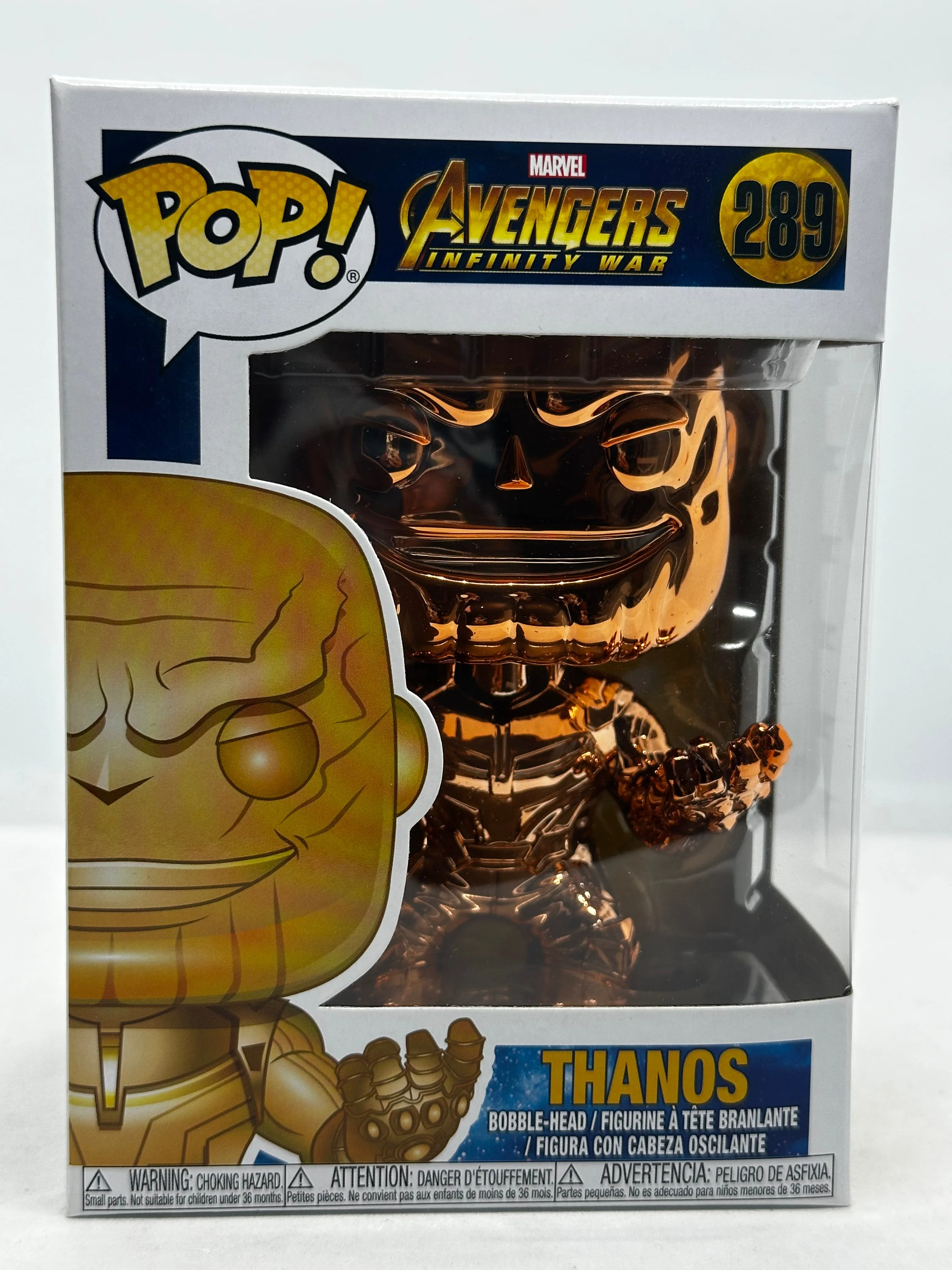 Avengers: Infinity War - Chrome Thanos Infinity Stone Pop! Vinyl Bundle (Set of 6)