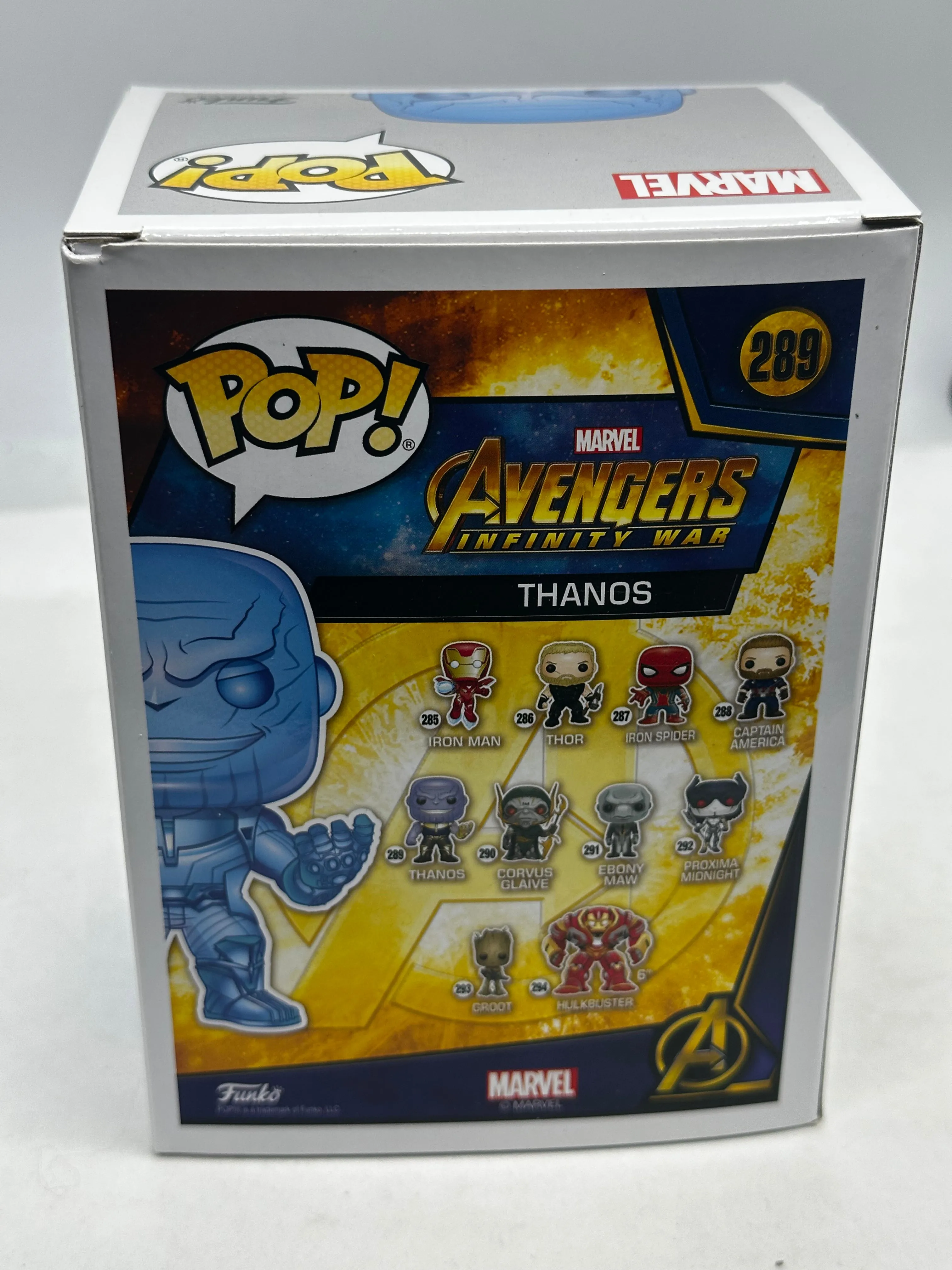 Avengers: Infinity War - Chrome Thanos Infinity Stone Pop! Vinyl Bundle (Set of 6)