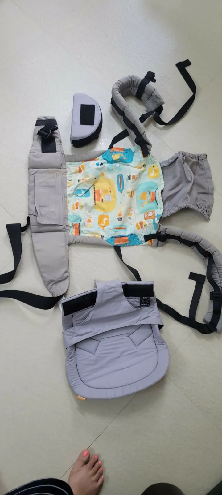 Baby Tula Standard Soft Baby Carrier - Message In A Bottle