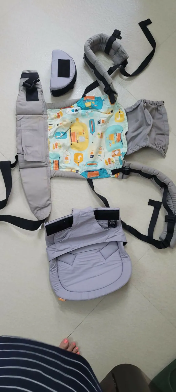 Baby Tula Standard Soft Baby Carrier - Message In A Bottle