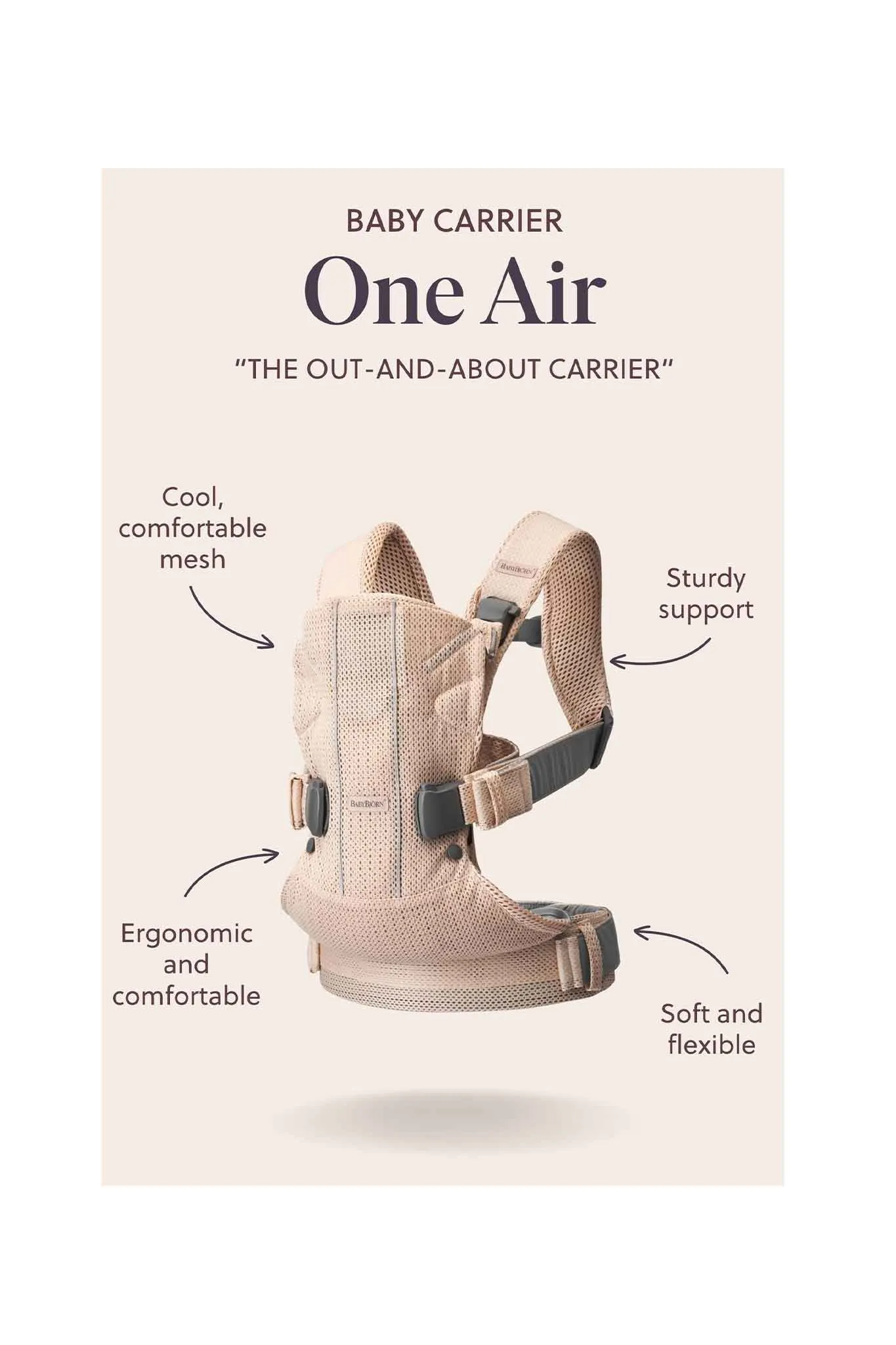 BabyBjorn Baby Carrier One Air Mesh