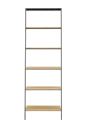 Bamboo Industrial Leaning Shelf | Greenington Santa Cruz