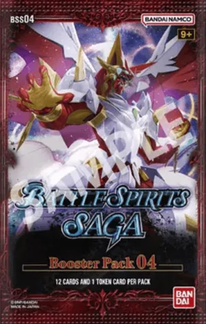 Bandai - Battle Spirits Saga Card Game - Savior Of Chaos (BSS04) - Booster Pack