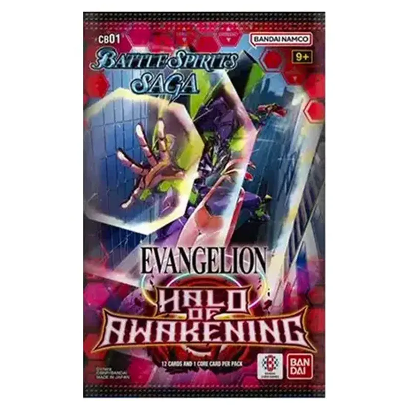 Battle Spirits Saga - CB01 - Evangelion - Halo of Awakening - Booster Box (24 Packs)