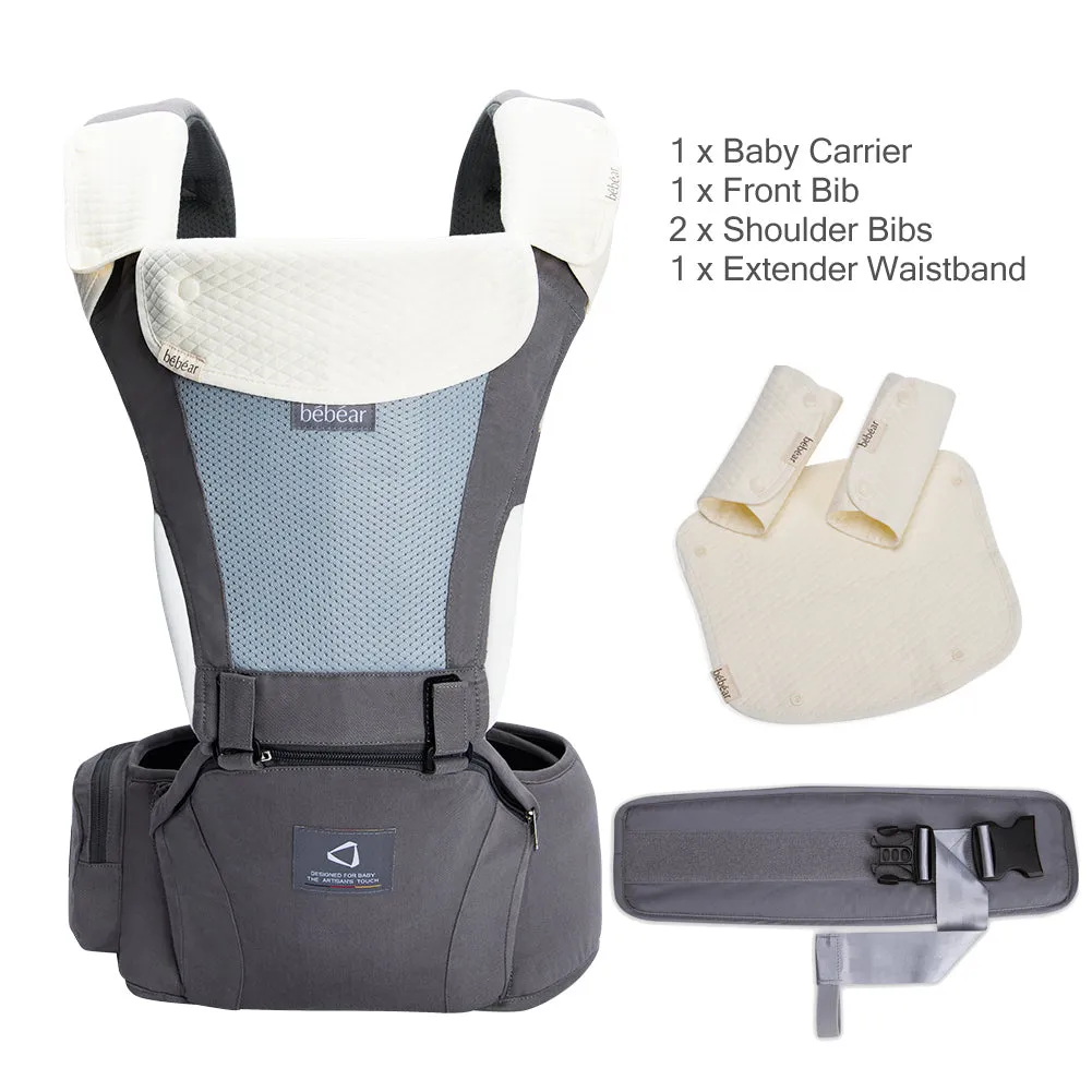 Bebamour New Style Designer Sling and Baby Carrier 2 in 1,Approved by U.S. Safety Standards