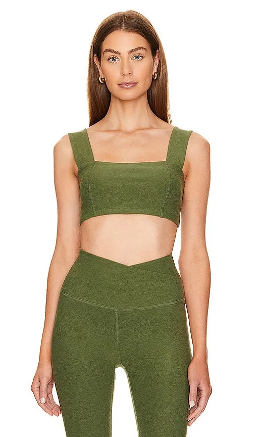 Beyond Yoga Spacedye Squared Bra in Sage