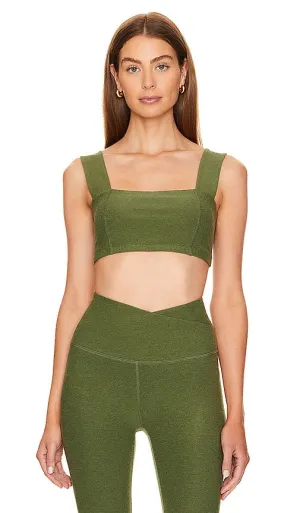 Beyond Yoga Spacedye Squared Bra in Sage