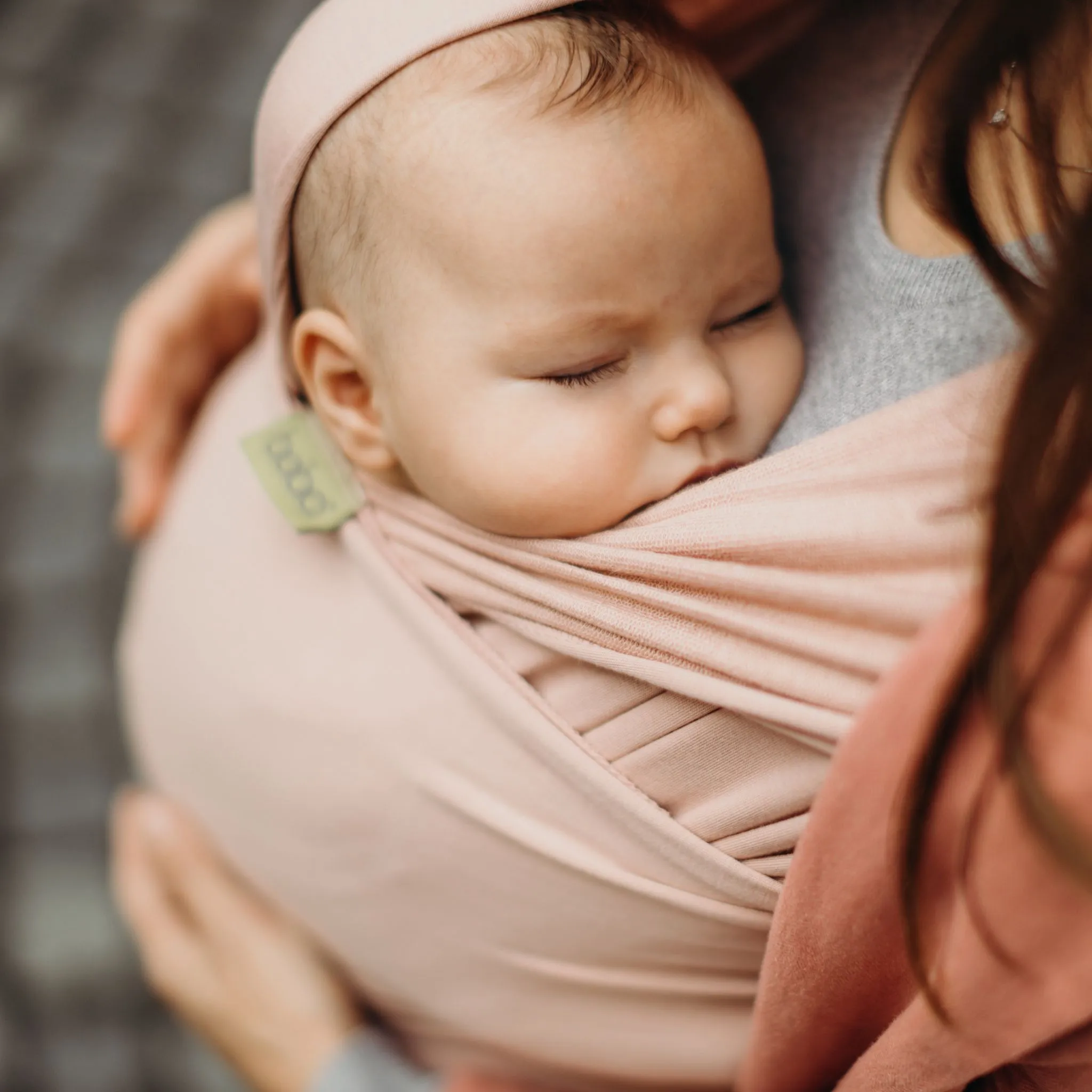 Boba Organic Serenity Wrap Baby Carrier - Bloom