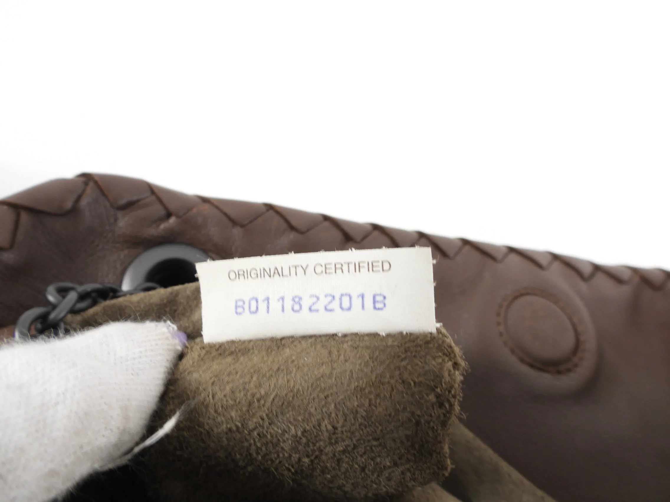 Bottega Veneta Brown Intrecciato Leather Duo Bag