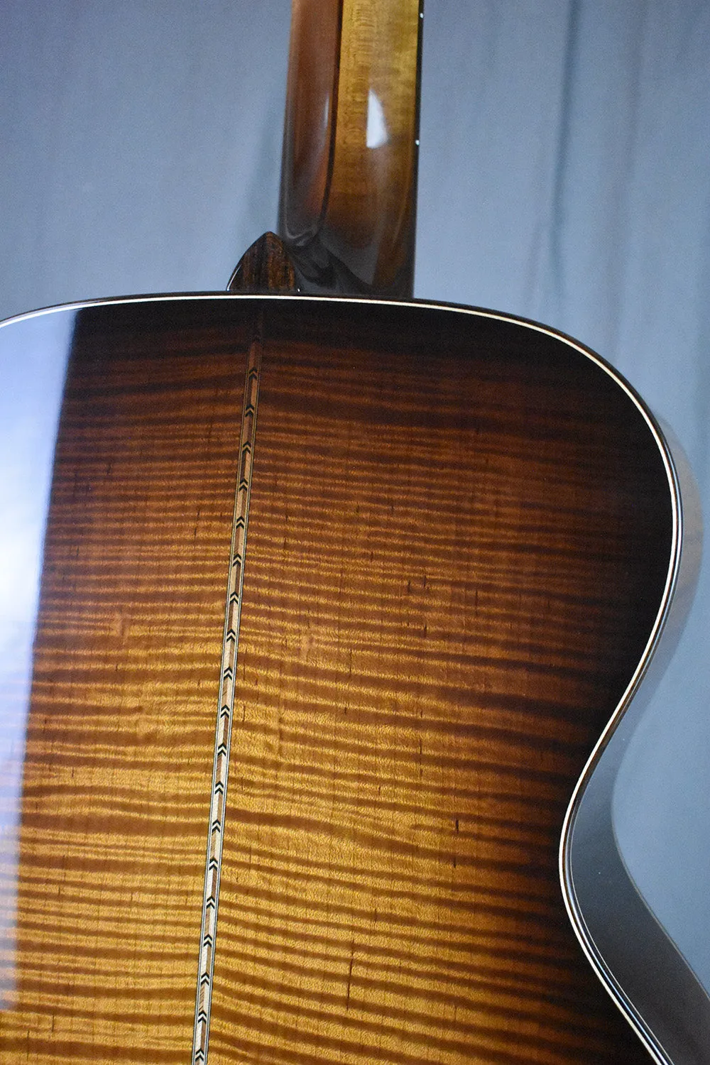 Bourgeois 00-12 Custom "The Coupe" Redwood/Flame Maple Sunburst