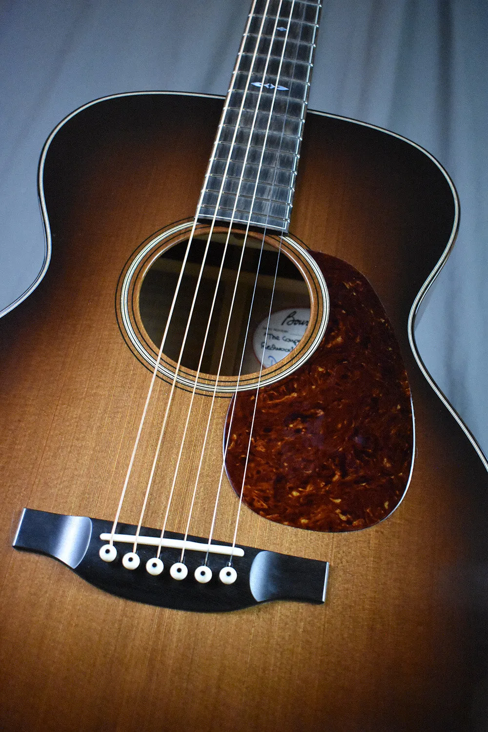 Bourgeois 00-12 Custom "The Coupe" Redwood/Flame Maple Sunburst