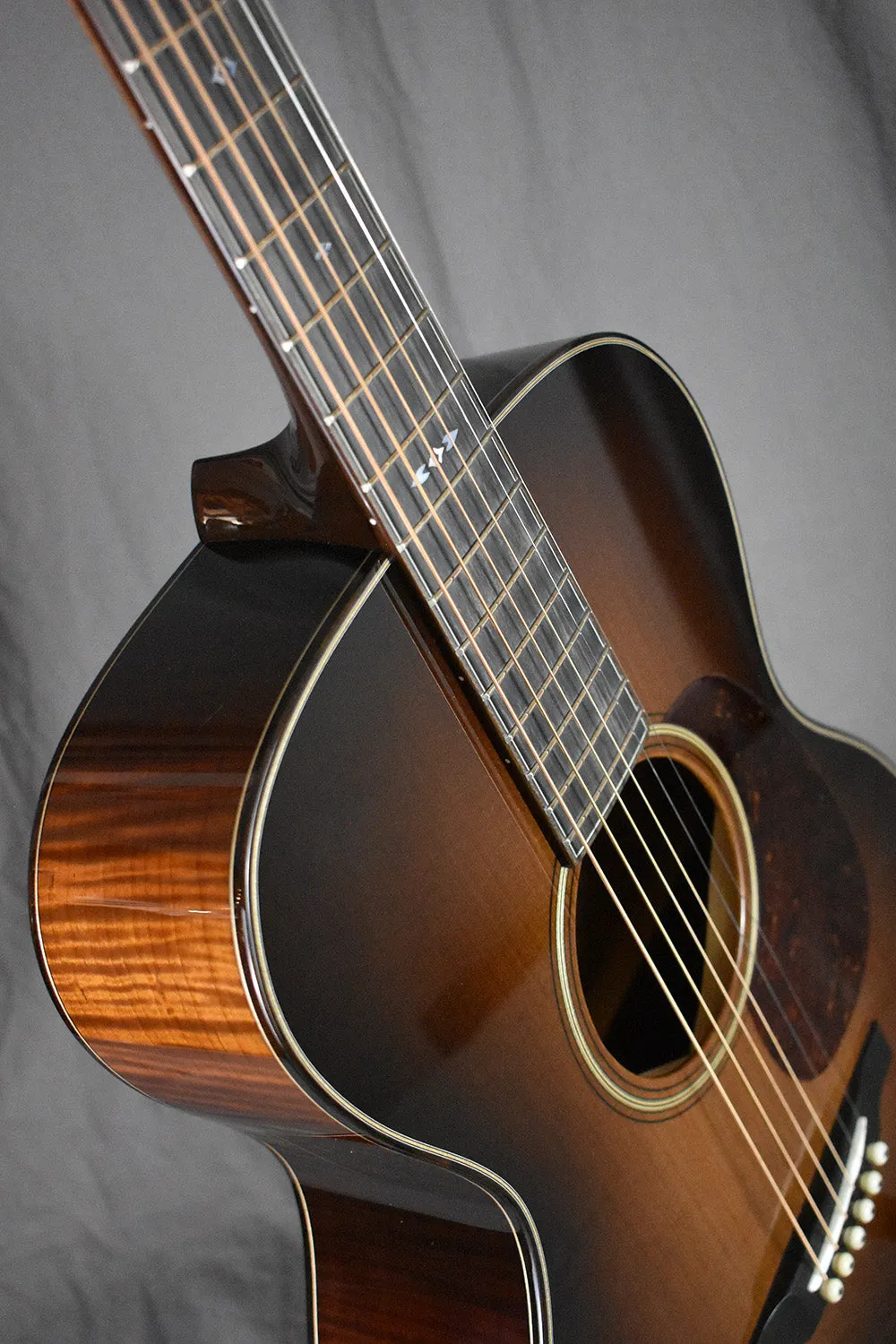 Bourgeois 00-12 Custom "The Coupe" Redwood/Flame Maple Sunburst