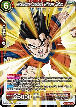 BT2-006 Miraculous Comeback Ultimate Gohan