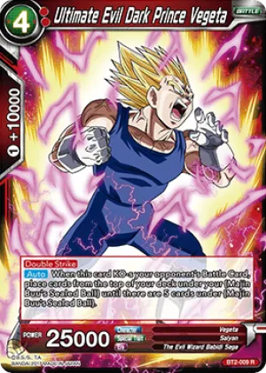 BT2-009 Ultimate Evil Dark Prince Vegeta