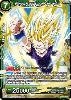 BT2-073 Piercing Super Saiyan 2 Son Gohan