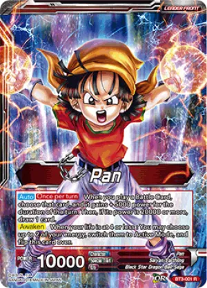 BT3-001 Pan - Pan, Ready to Fight