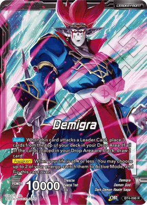 BT4-098 Demigra - Ghastly Malice Demigra