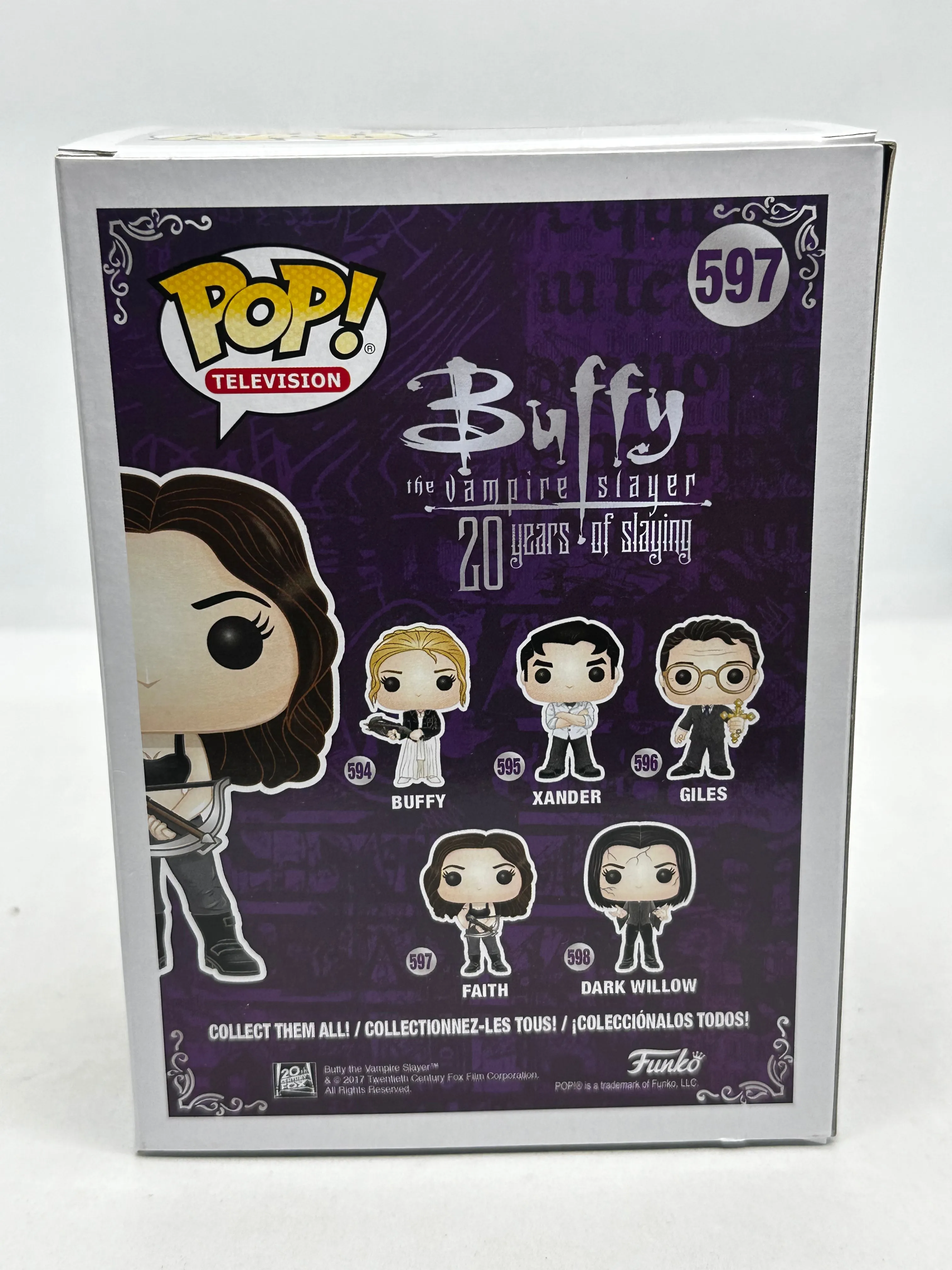 Buffy The Vampire Slayer - Faith #597 Pop! Vinyl