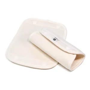 Bundle Set of 2 Teething Pads and 1 Drool Pad