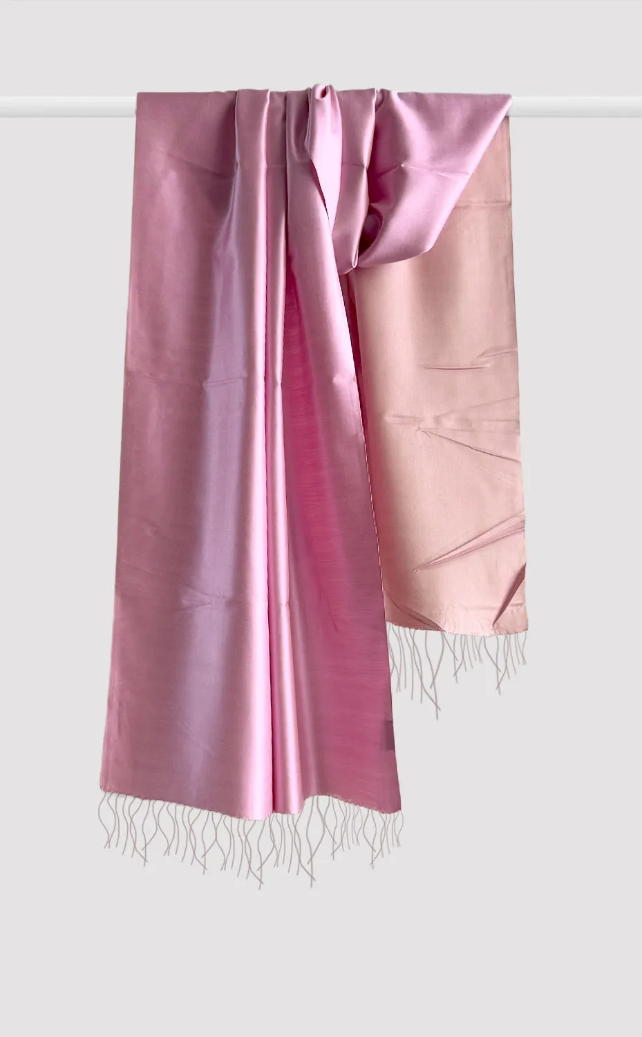 Candy Pink Silk Stole