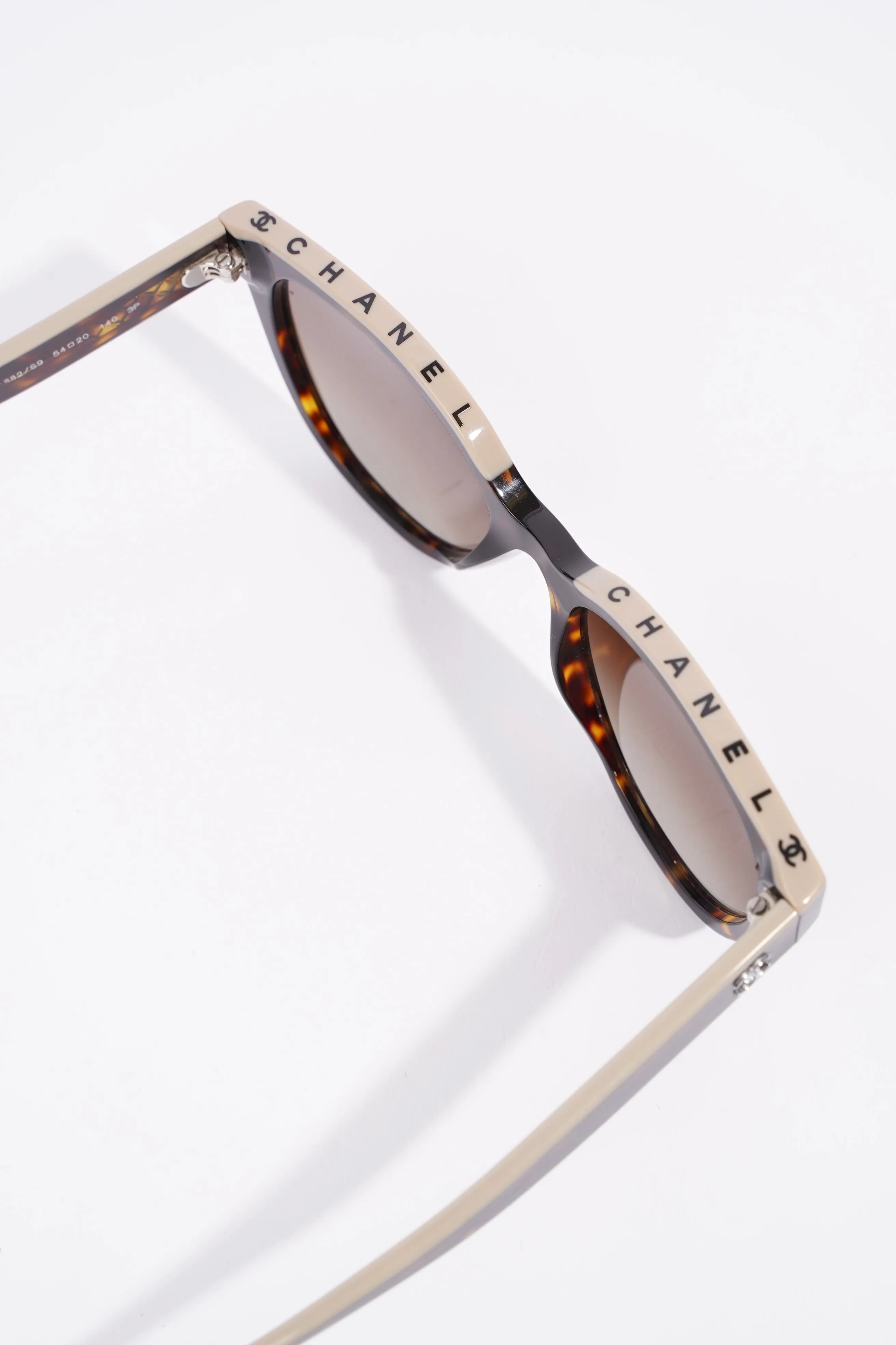 Chanel 5414 Sunglasses Tortoise Shell Acetate 140mm