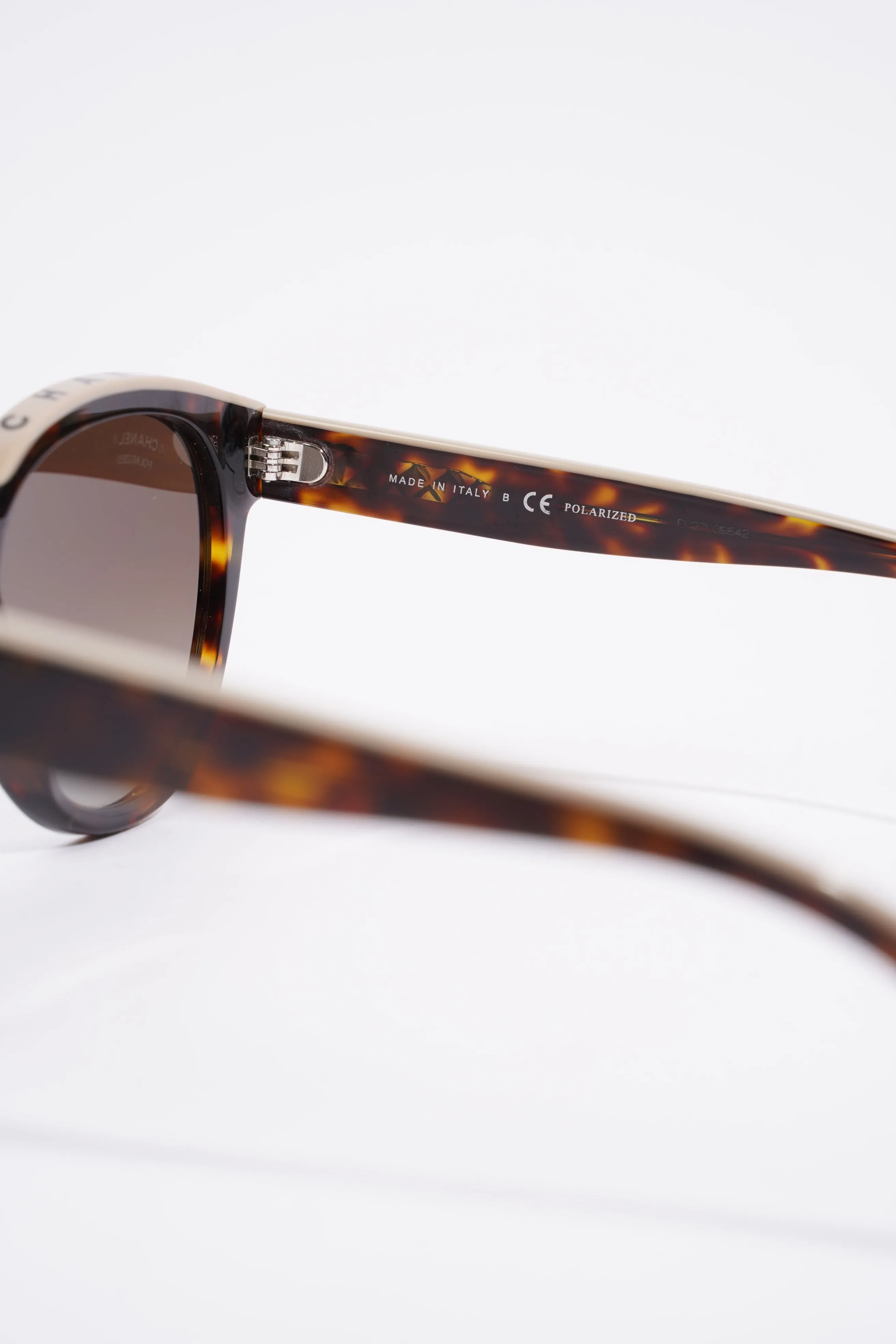 Chanel 5414 Sunglasses Tortoise Shell Acetate 140mm