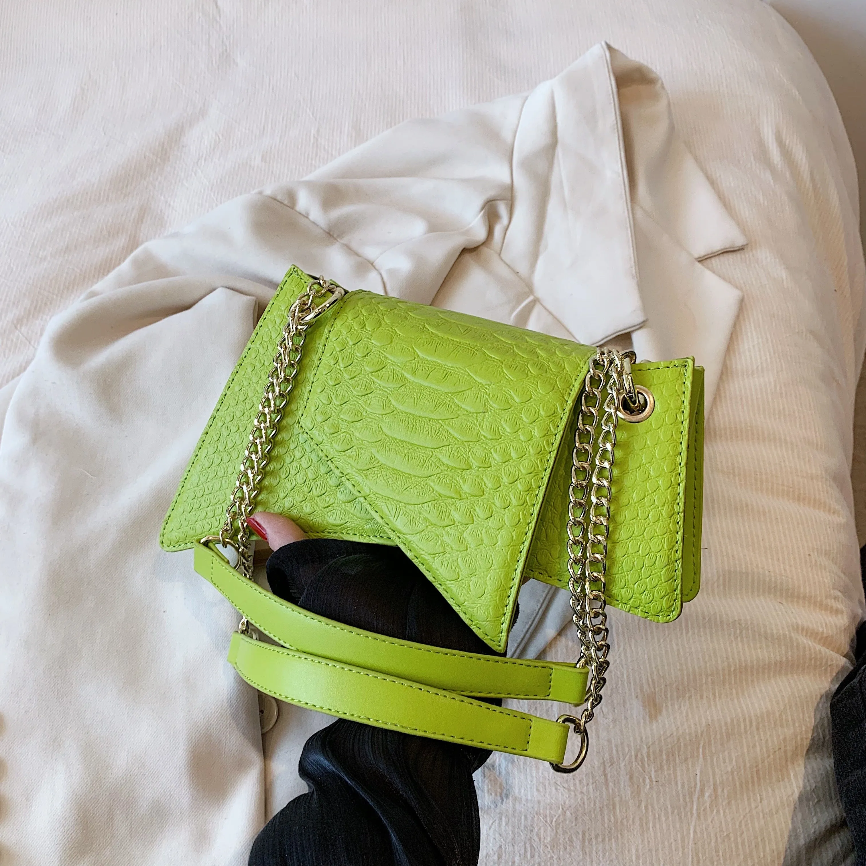 Chic Crocodile Chain Bag Personality, Shaping Womens Shoulder Bag