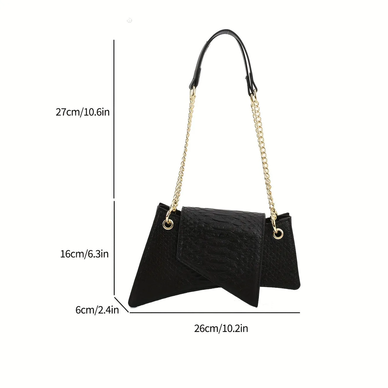 Chic Crocodile Chain Bag Personality, Shaping Womens Shoulder Bag