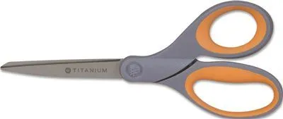 Clipped Tip Titanium Scissors 8 In Length 5 Pairs