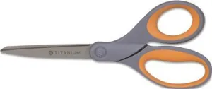 Clipped Tip Titanium Scissors 8 In Length 5 Pairs