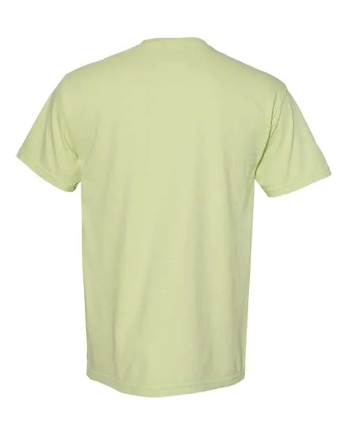 Comfort Colors Garment-Dyed Heavyweight Pocket T-Shirt 6030 Butter