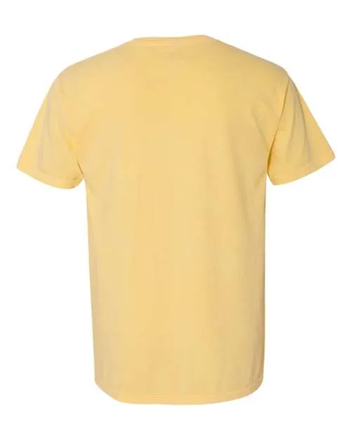 Comfort Colors Garment-Dyed Heavyweight Pocket T-Shirt 6030 Butter