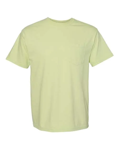 Comfort Colors Garment-Dyed Heavyweight Pocket T-Shirt 6030 Butter