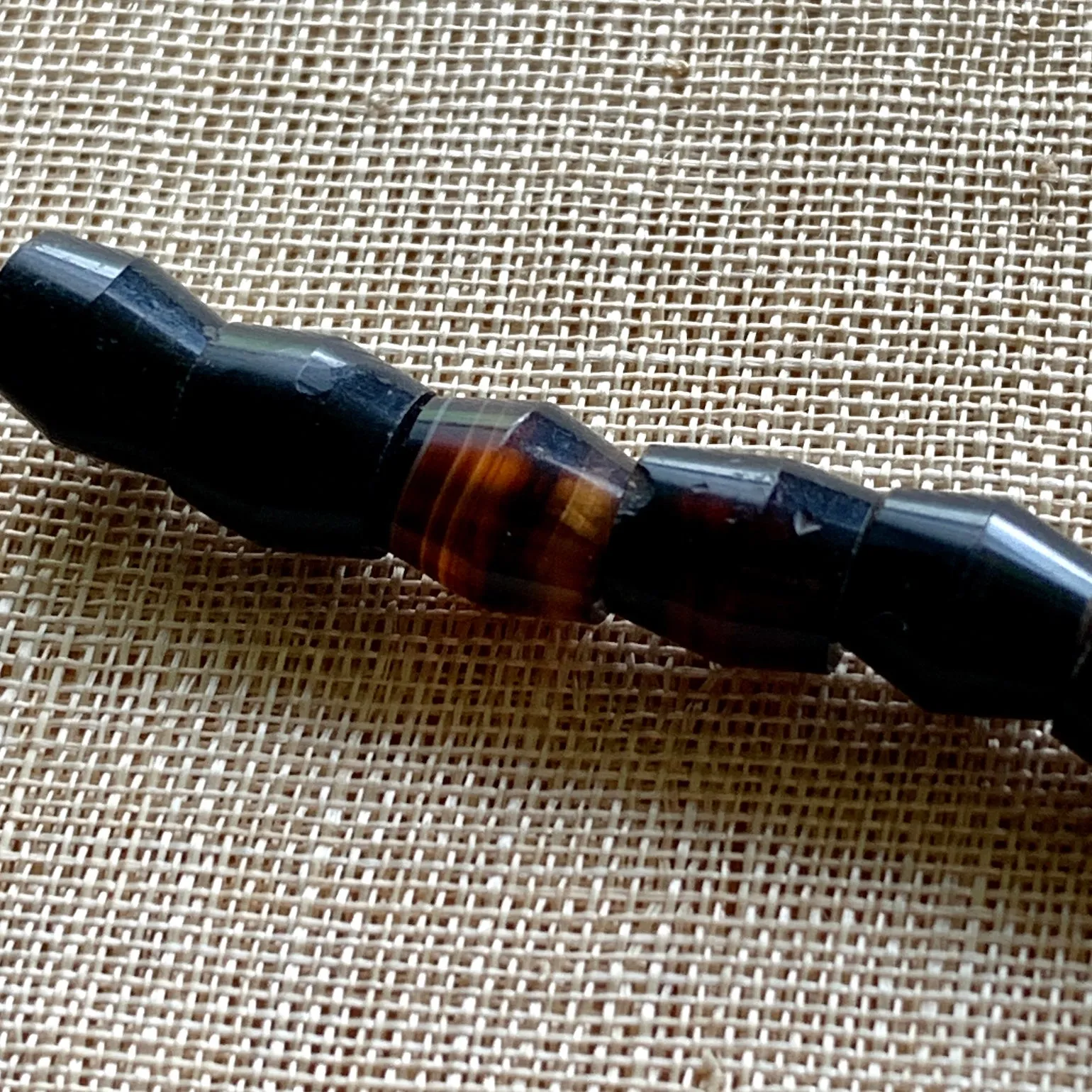 Dark Carnelian Beads, Idar-Oberstein