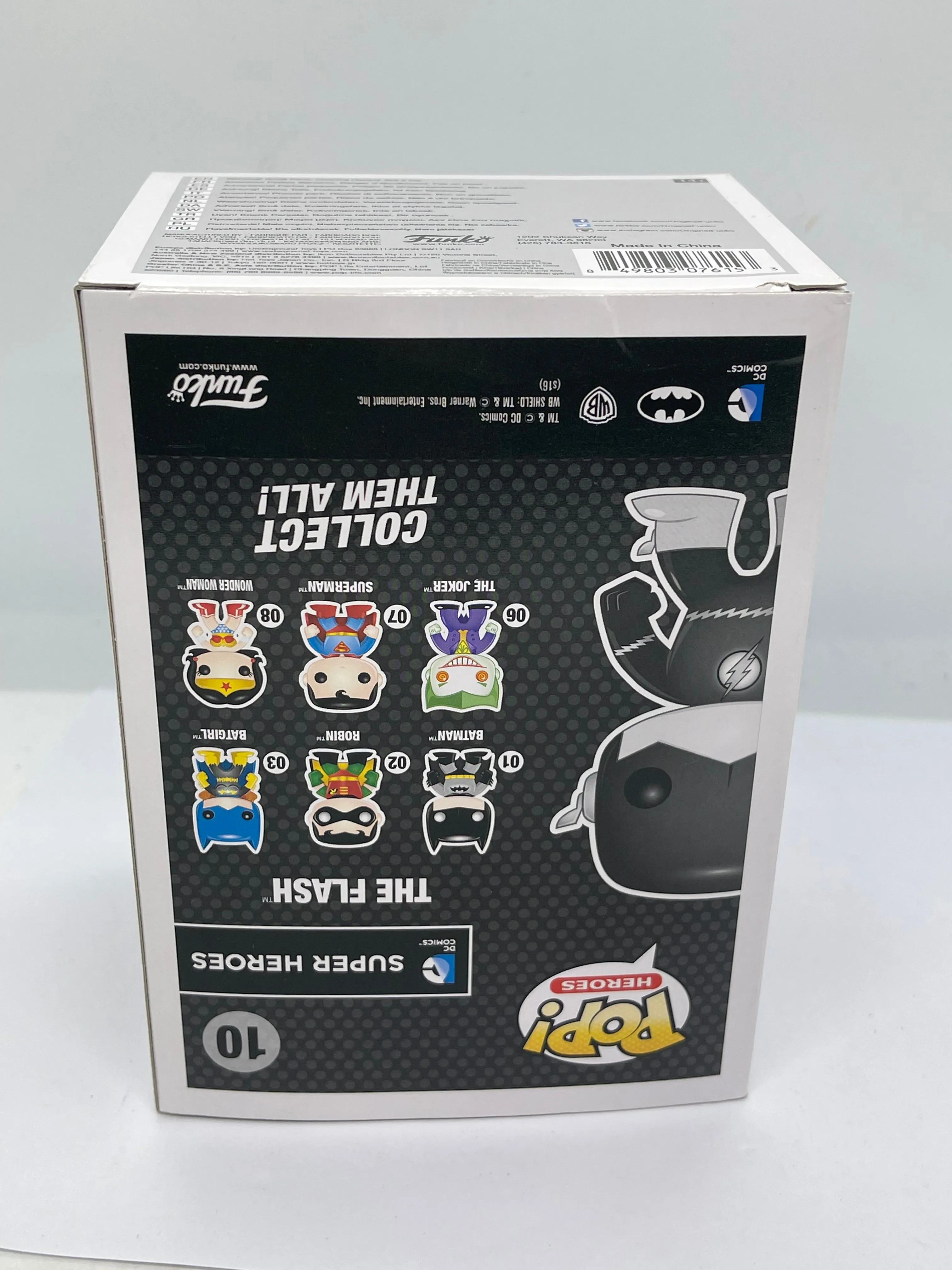 DC - The Flash (Black & White) Pop! Vinyl