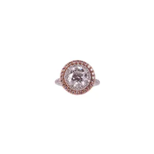 Diamond Double Halo Ring