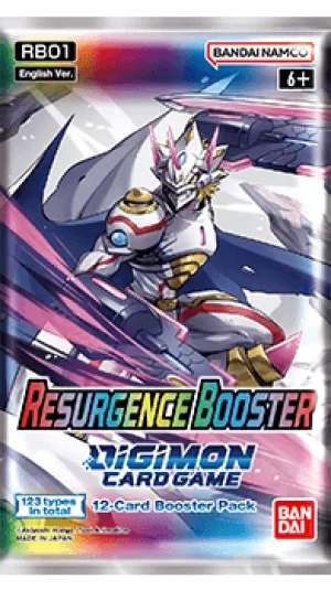 Digimon Card Game - Resurgence Booster (RB01) - Booster Pack