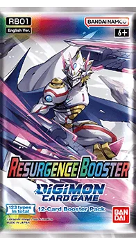 Digimon Card Game - Resurgence Booster (RB01) - Booster Pack