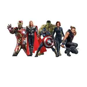 DK Decors Avengers Sticker | Wall Sticker for Living Room/Bedroom/Office and All Decorative Stickers for Kids Room